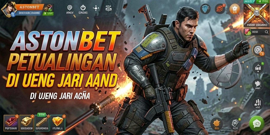Gameplay ASTONBET yang menegangkan dengan pertempuran seru.