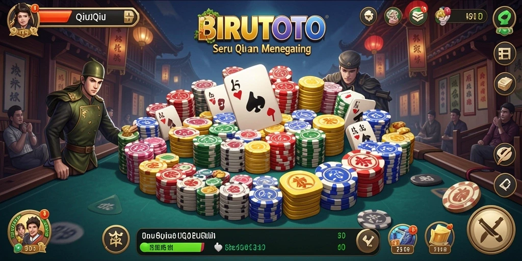 Tampilan gameplay BIRUTOTO yang seru dan menarik.