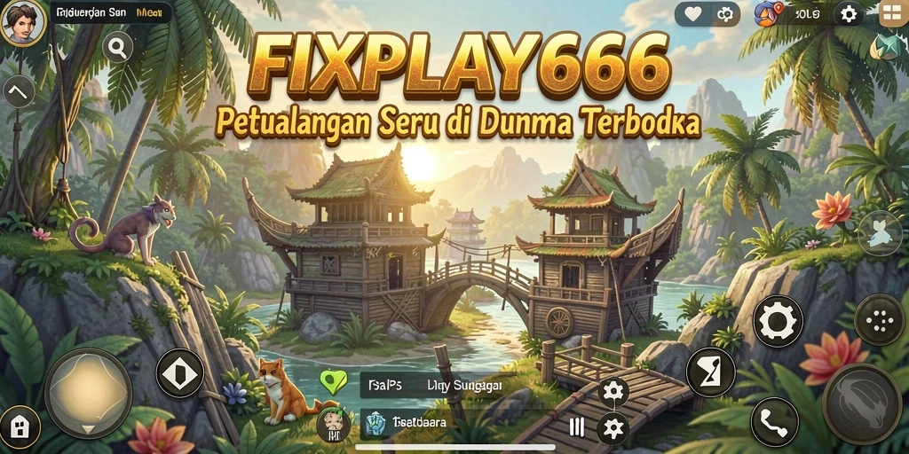 Tampilan gameplay FIXPLAY666 yang menawan dalam dunia terbuka.
