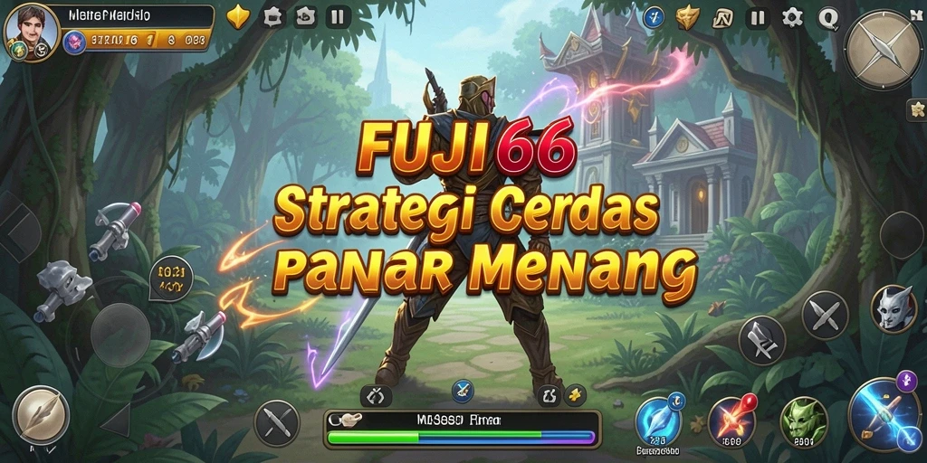 Tampilan gameplay FUJI66 yang menampilkan strategi cerdas dan taktik bertarung.