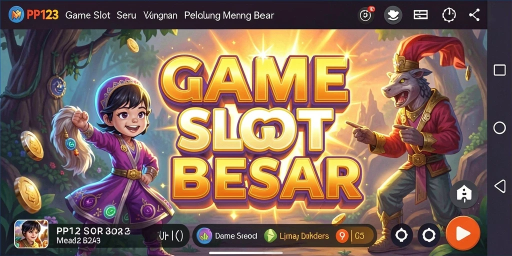 Gameplay menarik dalam PP123 yang menghadirkan keseruan slot.