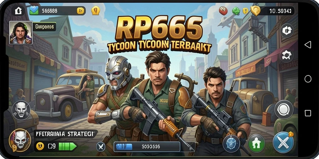 Tampilan gameplay Tycoon yang penuh strategi dan inovasi.