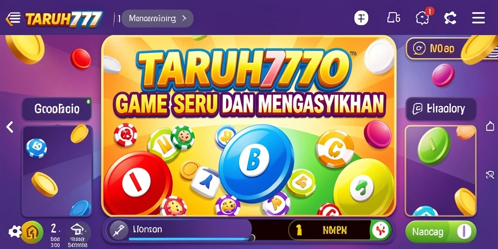 Tampilan gameplay Bingo yang seru dan interaktif.
